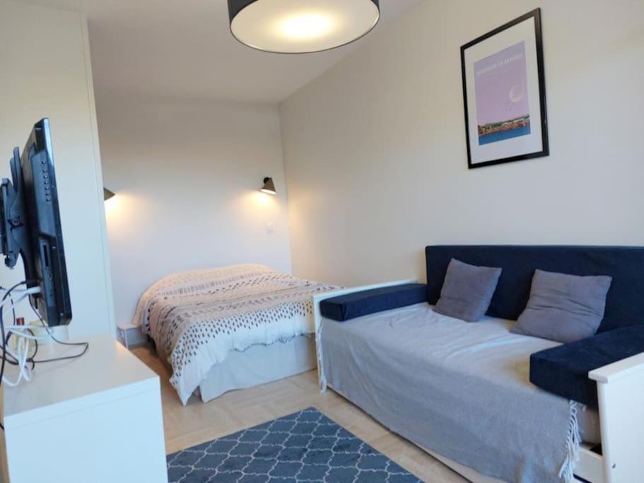 Studio Eleverca 3*- Rez De Jardin Terrasse - Axelle Loc'Appart Mandelieu Dış mekan fotoğraf